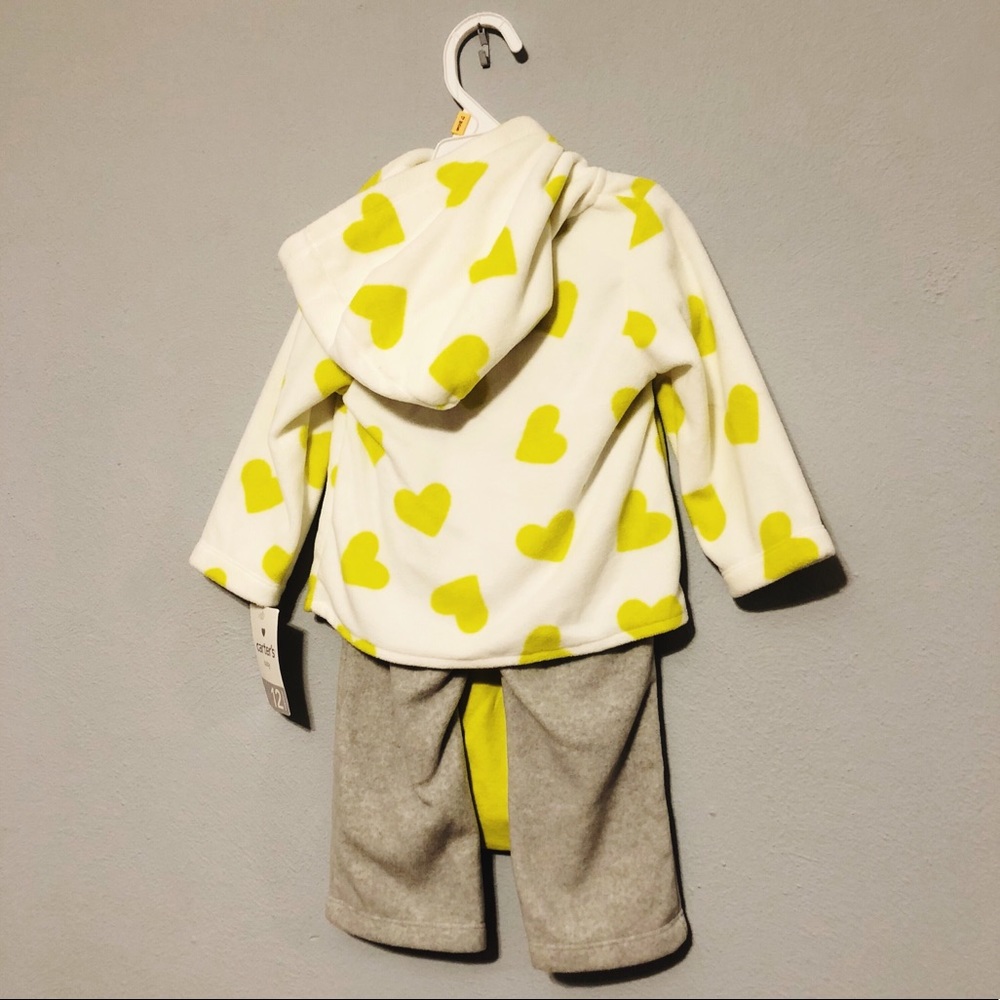 [Carter’s] NWT 12-Month 3-Piece Fleece Outfit - Picture 2 of 5